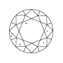 SI2 clarity diamond example