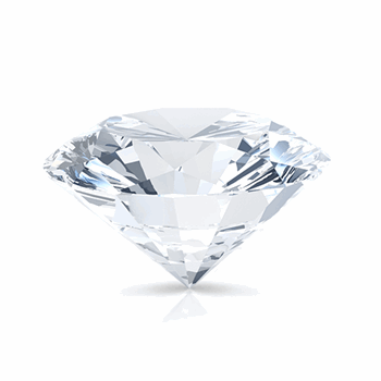 Round Cut Diamond Side View