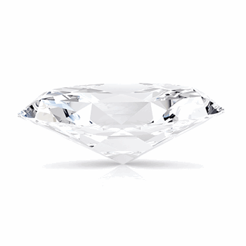 Marquise Cut Diamond Side View