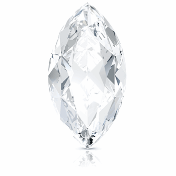 Marquise Cut Diamond Top View