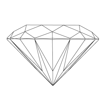 Oval Cut Diamond Side View