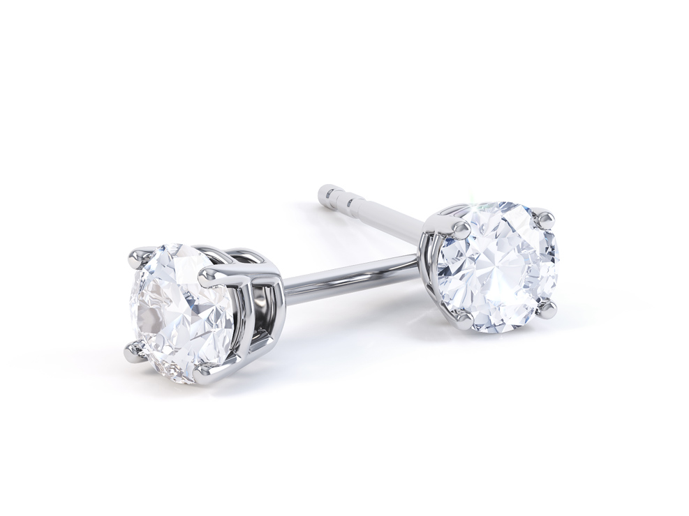 Natural Diamond Earrings