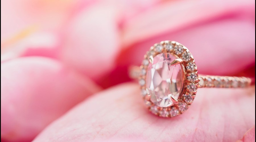 Fashionable Rose Gold Engagement Rings