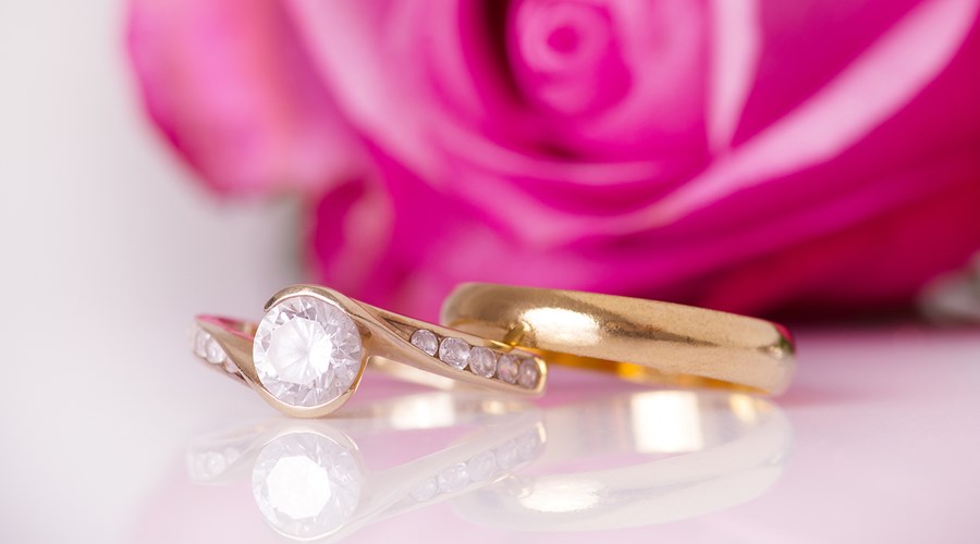 Fashionable Rose Gold Engagement Rings