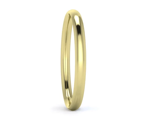 18K Yellow Gold Wedding Rings