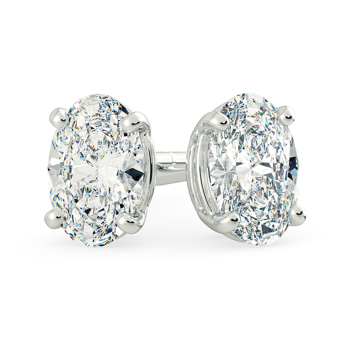 diamond ear stud
