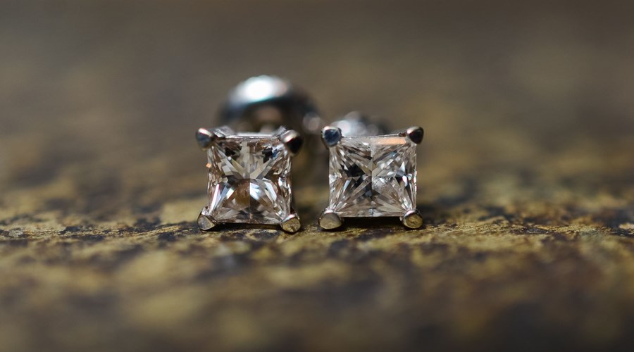 Classic Diamond Studs