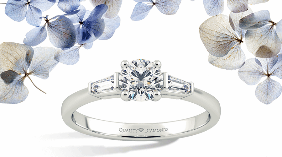 Three Stone Diamond Rings