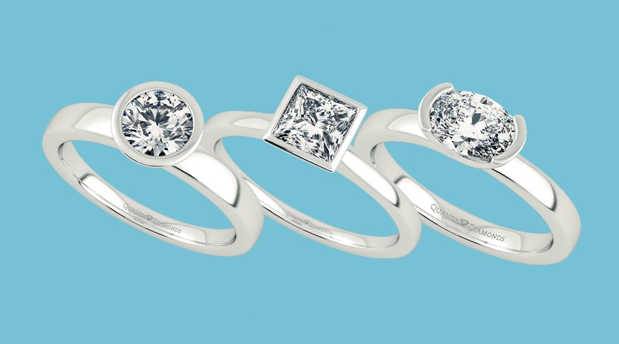 Contemporary Engagement Rings