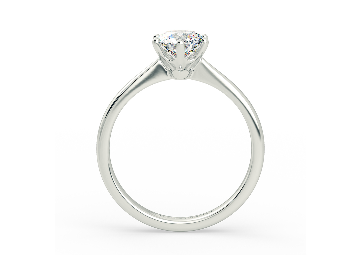 a 'Tiffany Style' Engagement Ring 