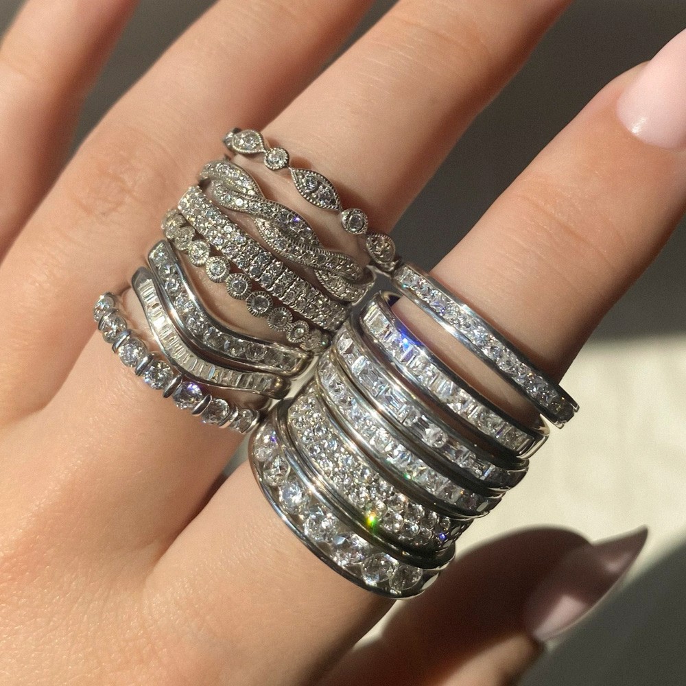 Buy Lab Grown Eternity Rings