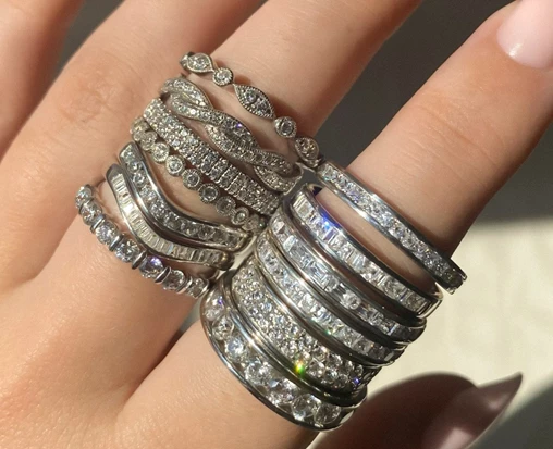 Buy Lab Grown Eternity Rings