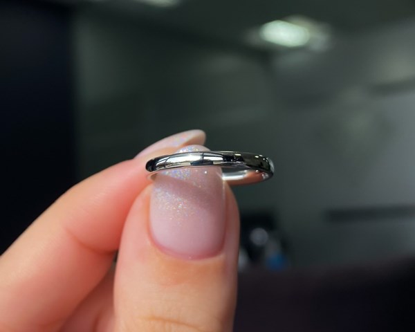 Platinum 2mm Traditional Court Light Weight Wedding Ring