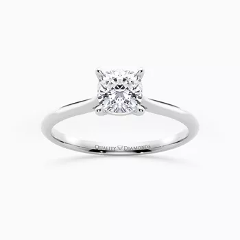 Cushion Carys Diamond Ring in Platinum