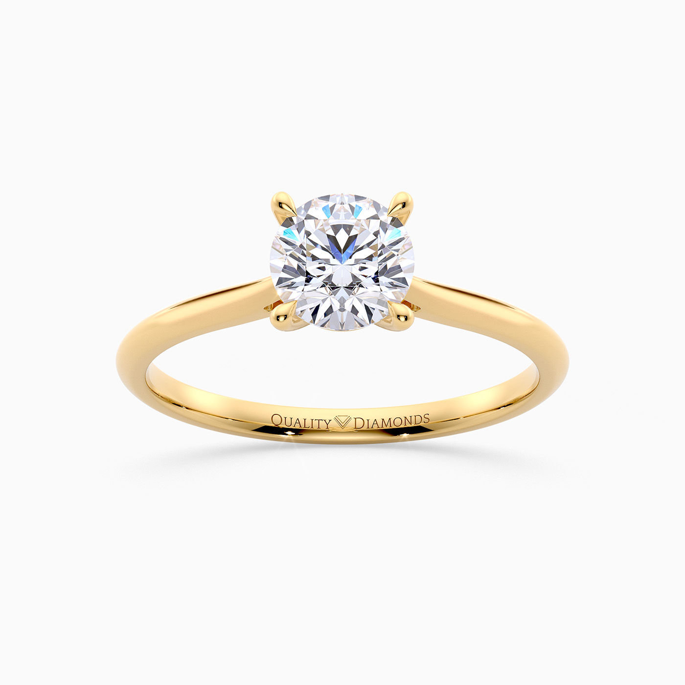 Gold Diamond Ring. 7 Diamond 1/3 Carat 9K Yellow Gold Ring. Make a Great  Stacker, 7 is a Lucky Number to Some. - Etsy UK | Gold diamond rings, Gold  rings, Yellow gold rings