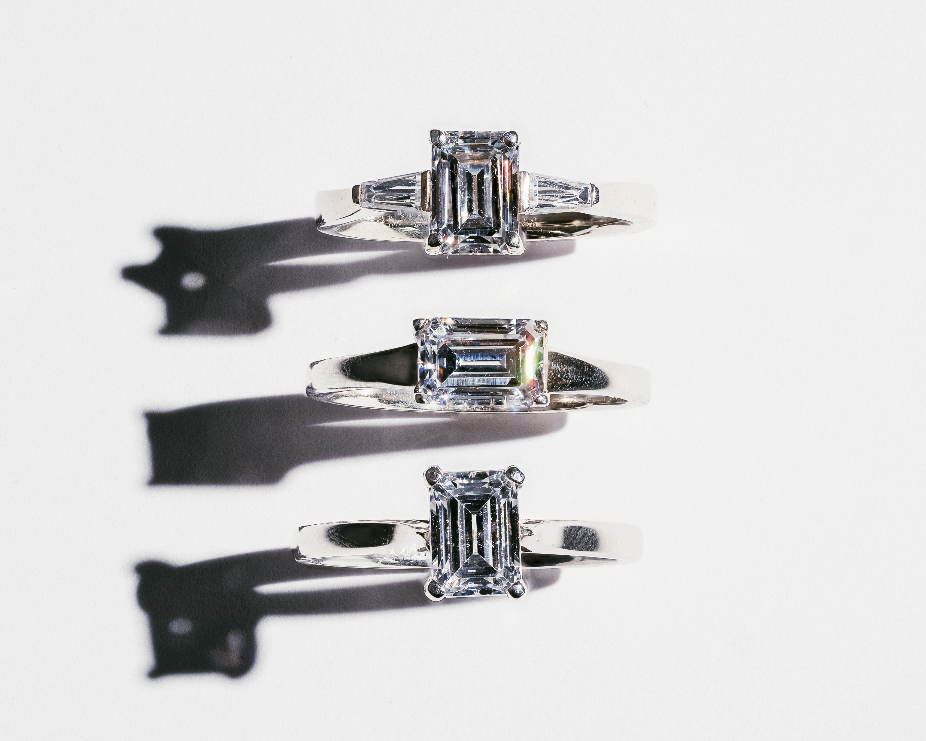 Emerald Cut Engagement Rings