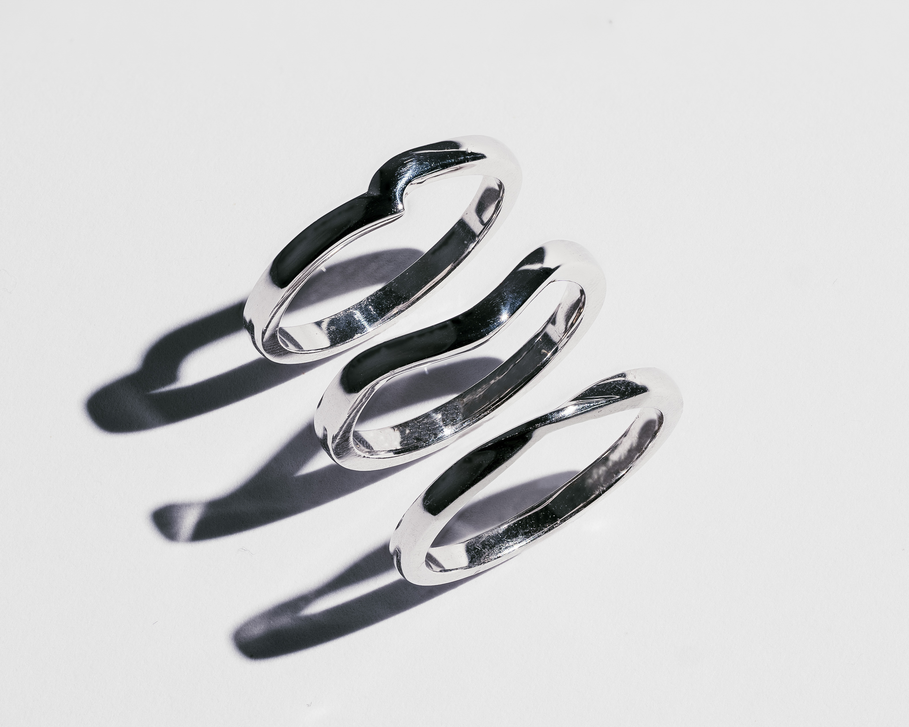 Shaped Wedding Rings