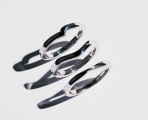 Shaped Wedding Rings