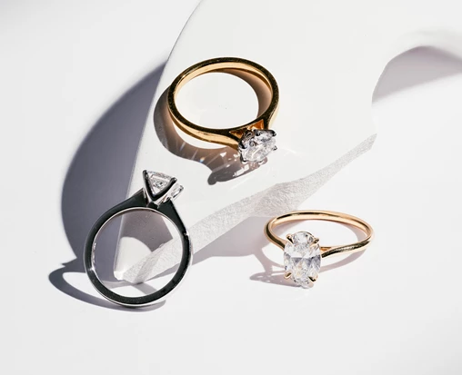 Solitaire Diamond Engagement Rings