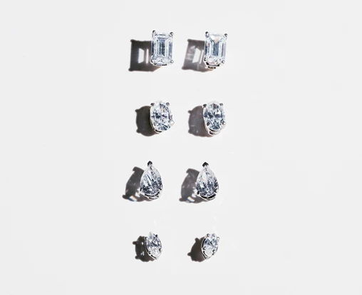 Diamond Stud Earrings