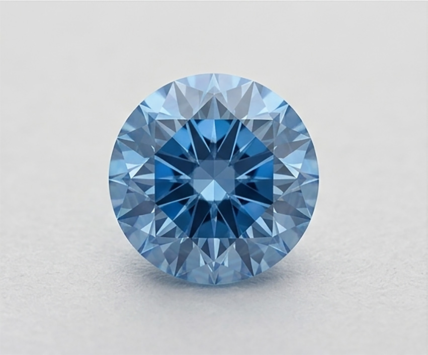 Blue Coloured Diamonds