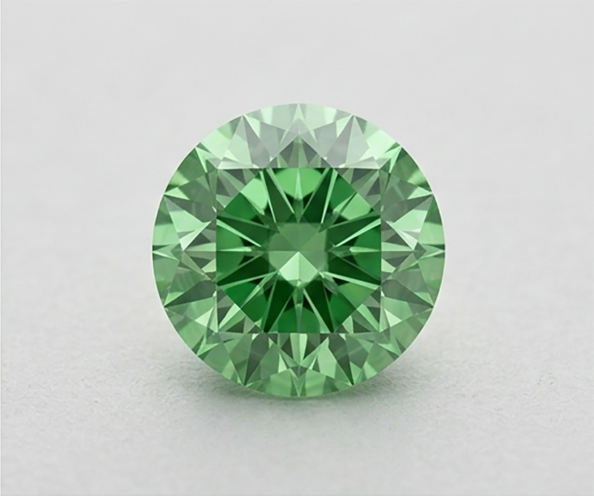 Green Coloured Diamonds