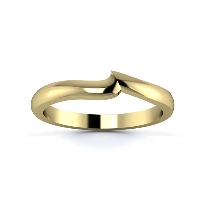 18K Yellow Gold 2.2mm Fitted Wedding Ring