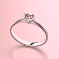 Heart Shaped Engagement Rings for Valentines day