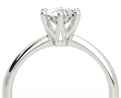 18K White Gold Diamond Engagement Rings