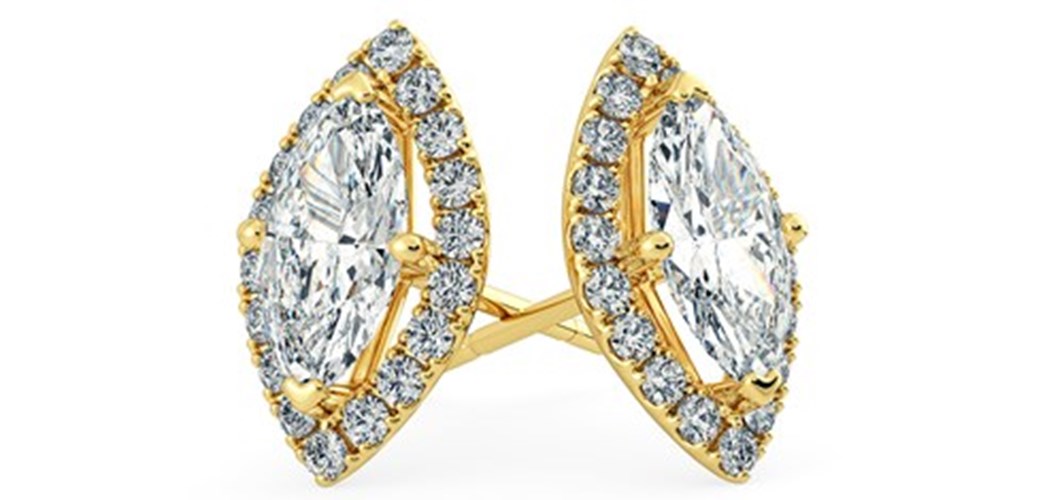 Marquise cut Bijou Earrings