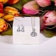 Halo Diamond Earrings