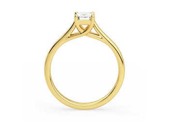 Emerald Hita Diamond Ring in 18K Yellow Gold