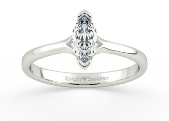 Marquise Kalila Diamond Ring in Platinum
